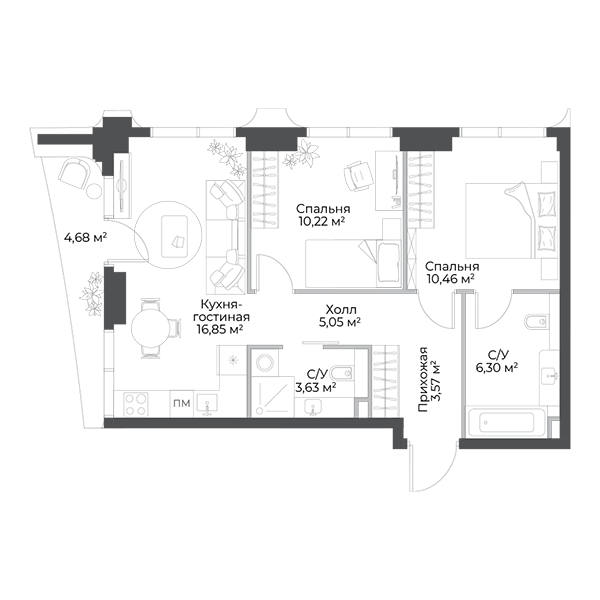 ЖК «Гранд Фили», Москва | Премиальный клубный дом «Гранд Фили» на первой линии Москвы-реки